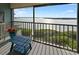 Enjoy breathtaking water views from this screened balcony at 1751 Beach Rd # 403, Englewood, FL 34223