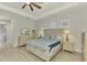 Bright and airy main bedroom with plenty of natural light at 26837 Weiskopf Dr, Englewood, FL 34223