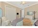 Serene bedroom with a queen bed and built-in closet at 2744 Mill Creek Rd, Port Charlotte, FL 33953