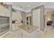 Island kitchen with granite countertops and stainless steel appliances at 2744 Mill Creek Rd, Port Charlotte, FL 33953