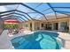 Resort-style pool and patio with covered lanai and plenty of space to relax at 2744 Mill Creek Rd, Port Charlotte, FL 33953