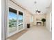 Bonus room with sliding doors leading to a deck and water views at 3015 Curry Ter, Port Charlotte, FL 33981