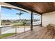 Relaxing outdoor deck with seating and neighborhood views at 3015 Curry Ter, Port Charlotte, FL 33981
