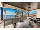 Relaxing outdoor deck with water views and seating area at 3015 Curry Ter, Port Charlotte, FL 33981