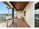 Private deck with wood flooring, seating and neighborhood views at 3015 Curry Ter, Port Charlotte, FL 33981