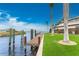Private dock offering quick access to the water at 3015 Curry Ter, Port Charlotte, FL 33981