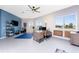Bright home office with exercise area and stunning water views at 3015 Curry Ter, Port Charlotte, FL 33981