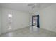 Bedroom with water views and neutral color palette at 365 Englewood Isles Pkwy # 3, Englewood, FL 34223