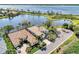Two luxury waterfront homes with shared circular drive at 4233 Grosse Pointe Dr, Port Charlotte, FL 33953