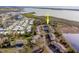 Aerial view showcasing the property's location and surrounding landscape at 4260 Placida Rd # 12C, Englewood, FL 34224