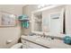 Elegant bathroom with a walk-in shower and modern vanity at 4260 Placida Rd # 12C, Englewood, FL 34224