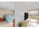 Comfortable bedroom with ensuite bathroom access at 4260 Placida Rd # 12C, Englewood, FL 34224