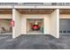 Attached garage with ample space for parking and storage at 4260 Placida Rd # 12C, Englewood, FL 34224