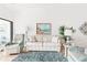 Relaxing living room with comfy seating and coastal decor at 4260 Placida Rd # 12C, Englewood, FL 34224