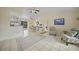 Spacious living area with tile floors and comfy seating at 4490 Gillot Blvd, Port Charlotte, FL 33981
