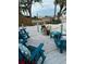 Relaxing beachside deck with ocean views at 45 Friendship Ln, Englewood, FL 34223