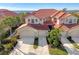 Attractive three-story townhome with two-car garage and water view at 4628 Club Dr # H201, Port Charlotte, FL 33953