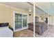 Hot tub on patio adjacent to the pool and sliding doors at 5231 Conner Ter, Port Charlotte, FL 33981