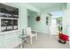 Small balcony with patio furniture, offering a peaceful view at 5725 Greenwood Ave # 6204, North Port, FL 34287