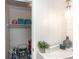 Well-organized closet with shelving and ample storage space at 66 Boundary Blvd # 280, Rotonda West, FL 33947