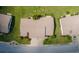 Overhead view of a single-Gathering home and surrounding area at 660 Linden Dr, Englewood, FL 34223