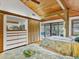Bright bedroom with two beds and water views at 7475 Manasota Key Rd, Englewood, FL 34223