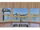 Kitchen sink with lovely water views from large window at 812 Seabrooke Dr, Englewood, FL 34223