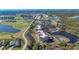 Aerial view of community, emphasizing building location at 10045 Links Ln # 203, Rotonda West, FL 33947