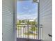 Private balcony with neighborhood views at 10360 Longshore Rd # 66, Placida, FL 33946