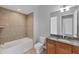 Modern bathroom with granite countertop and updated fixtures at 10360 Longshore Rd # 66, Placida, FL 33946
