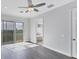 Bedroom with access to balcony and en-suite bathroom at 10360 Longshore Rd # 66, Placida, FL 33946