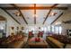 Spacious community room with high ceilings and comfortable seating at 10360 Longshore Rd # 66, Placida, FL 33946