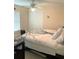 Comfortable bedroom with a double bed and large closet at 1042 Boundary Blvd, Rotonda West, FL 33947