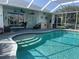 Inviting swimming pool with spacious patio area at 1042 Boundary Blvd, Rotonda West, FL 33947