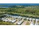 Aerial view showing home's location in a waterfront community at 10479 Coquina Ct, Placida, FL 33946