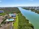 Waterfront property with pool and lush landscaping at 11200 Hacienda Del Mar Blvd # 201, Placida, FL 33946