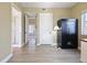 Home office with hardwood floors and access to other rooms at 11200 Hacienda Del Mar Blvd # 201, Placida, FL 33946