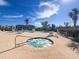 Community hot tub with surrounding patio and pool views at 11200 Hacienda Del Mar Blvd # 201, Placida, FL 33946