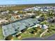 Community tennis courts with surrounding green space at 11200 Hacienda Del Mar Blvd # 201, Placida, FL 33946