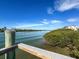 Scenic view from wooden dock showcasing waterway and homes at 11200 Hacienda Del Mar Blvd # 201, Placida, FL 33946
