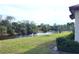 Peaceful backyard oasis with canal view and lush tropical foliage at 13100 S Mccall Rd # 110, Port Charlotte, FL 33981