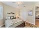 Comfortable bedroom with a double bed and built-in closet at 15228 Chinook Way, Port Charlotte, FL 33981