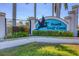 Entrance to South Gulf Cove, featuring a modern and welcoming sign at 15228 Chinook Way, Port Charlotte, FL 33981