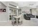 Bright breakfast nook with view of pool and lanai at 15626 Meacham Cir, Port Charlotte, FL 33981
