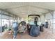 Covered storage for two boats and lawn equipment at 1651 Maria St, Englewood, FL 34223