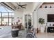Peaceful patio with seating area, offering a tranquil outdoor space at 185 Rotonda E Blvd, Rotonda West, FL 33947