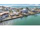 Waterfront property, under construction homes visible nearby at 1924 Mississippi Ave, Englewood, FL 34224