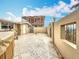 Spacious patio with hot tub, adjacent to under construction home at 1924 Mississippi Ave, Englewood, FL 34224