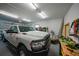 Garage with workbench and plenty of storage space at 215 Australian Dr, Rotonda West, FL 33947