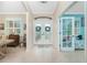 Bright and spacious entryway with access to the dining area and den at 2194 Wenona Dr, North Port, FL 34288